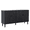 Black | 4-Door, variant on Tcbosik 4-Door Buffet Sideboard, Modern Storage Cabinet with Adjustable Shelves, Coffee Bar Cabinet, Cupboard for Kitchen, Dining Room, Living Room, Black
