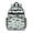 Bigfoot and Mountain Blue Pattern, variant on Bigfoot and Badge Blue Pattern Cute School Backpack Bag for School with Padded Back and Adjustable Shoulder Straps 15.25"x11.5"x5.25"
