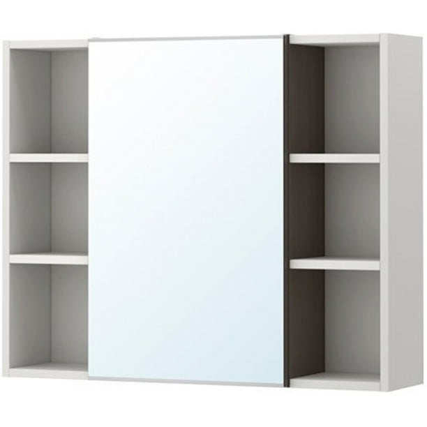 Ikea Mirror 1 door/2 end units, blackbrown, gray 6204.262614.