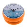 thumbnail image 2 of CNKOO Small Suction Clock  Wall Clock  Bathroom Suction   Refrigerator Clock  Living Room Clock - Blue  75x35mm, 2 of 7
