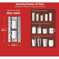 thumbnail image 5 of iMeshbean Tumbler Heat Press, 30oz Mug Heat Press Machine Sublimation Transfer 11-15oz 16-25oz 30oz Straight Skinny Tumblers, Cup Heat Press with Heat-Resist Gloves & Tape, DIY, 5 of 9