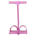 thumbnail image 1 of 21 Fitness Resistance Belt -4-tube Pedal Ankle Joint Tractor 2025 Sit Up Leg Stretching Rope Exercise Belt With Handle Used For Stretching Exercise Fitnes, 1 of 7