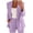 Purple, variant on Suits for Women, Womens Suits 2 Piece Set Business, Pant Suits for Women Dressy, Trajes Elegantes Para Mujeres, Womens Business Casual Clothing, Dark Gray M