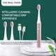 thumbnail image 1 of Cepillos de dientes eléctricos recargables, superdelgados, con puntas suaves y 3 cabezales de limpieza, IPX7., 1 of 3