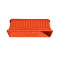 thumbnail image 3 of Wweixi 3pcs Resin Rectangular Planting Pot Drainage Hole Vegetable Flower Planter Home Garden Plant Tray Red 44x19x14cm, 3 of 9