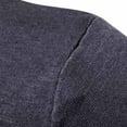 thumbnail image 5 of Xcmzpl Men's Turtleneck Sweaters Slim Fit Knit Pullover Tops Long Sleeve Classic Sweaters Solid Lounge Pullover Sweaters for Fall Winter, 5 of 8