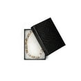 thumbnail image 2 of Prestige & Fancy Luxury Black Swirl Jewelry Boxes, Cotton-Filled Cardboard Gift Boxes with Lids for Bracelets, Necklaces, and Small Accessories, 3.05 x 2.10 x 1 in, 48-Pack, 2 of 8
