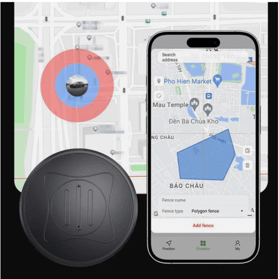 Mini Magnetic GPS Tracker for Car & Bike – Wireless Real-Time Vehicle Tracking Device with Strong Magnet – Compact Locator for Auto, Motorcycle & Assets