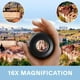 thumbnail image 4 of Telescopio monocular 16x52 con prismas BAK4 transparentes para telescopio monocular Bir, 4 of 9