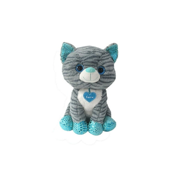 Walmart Private Label Grey Cat Plush