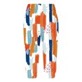 thumbnail image 3 of Pantalones Casuales de las Mujeres Imprimidos Leggings Pantalones Recortados, Pantalones Elásticos Cómodos para el Día Y el Deporte, 3 of 5
