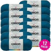 Caron Simply Soft Solids Yarn - Ocean, Multipack of 12