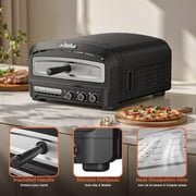 BIG HORN OUTDOORS Pizza Oven Indoor, 14 Electric Pizza Maker with 6 Modes, Heats up to 800°F, Ideal for Kitchen, Restaurants, Parties