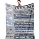 thumbnail image 1 of LHSHID Dad Blanket from Daughter/Son Birthday Gifts for Dad Dad Gifts Gifts for Dad Who Wants Nothing Father Gifts Best Dad Ever Gifts Dad Birthday Gift Ideas for Daddy 60"x80", 1 of 7
