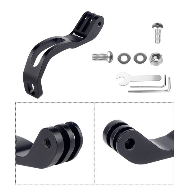 Titular De La Luz Delantera De La Bicicleta Soporte de luz delantera de bicicleta soporte de lámpara portátil soporte de cámara para Brompton GoPro