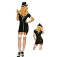 thumbnail image 2 of Womens Sexy Touchable Gangster Adult Costume, 2 of 2