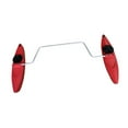 thumbnail image 2 of Accesorios de canoa estabilizador de kayak Instalación fácil con varilla de brazos de compinche kit de estabilizador de kayak para agua de bote remar Rojo, 2 of 8