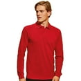 thumbnail image 5 of Asquith & Fox Mens Classic Fit Long Sleeved Polo Shirt, 5 of 5