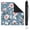 Flowers-1, variant on Floral Style Mahjong Mat 31.5x31.5 Inches Rubber Material Provides Quiet Non-Slip Surface for Tile and Card Game Play