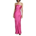 thumbnail image 1 of VISgogo Vestido sin mangas sin espalda para mujer, de una sola pieza elegante sin tirantes de color sólido, vestido de banquete de boda para cóctel VISgogo moda, 1 of 9