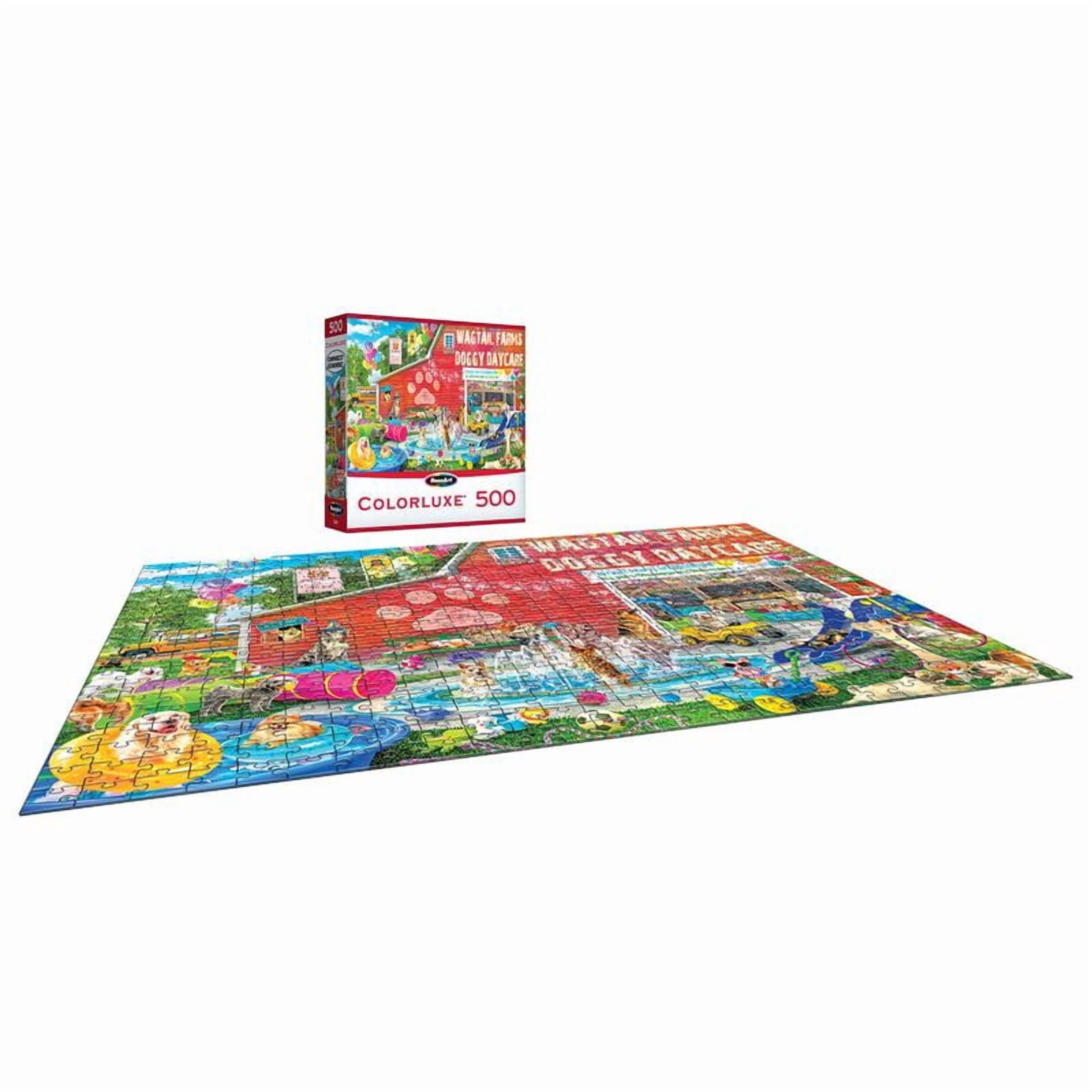 COLORLUXE 500PC WAGTAIL FARMS DOGGY DAYCARE