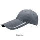 thumbnail image 4 of Qarigey Gorra de béisbol ajustable, transpirable, de amplia aplicación, ligera y cómoda, sombrero de pesca para el sol Sombreros azul polvoriento, 4 of 6