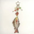 thumbnail image 4 of Antique Style Phone Lanyard Fish And Star Decoration Beaded Keyring Pendant, 4 of 9