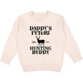 thumbnail image 2 of Inktastic Daddy Future Hunting Buddy Toddler Sweatshirt, 2 of 4