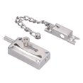 thumbnail image 1 of Anti-Theft Door Chain, Safe Guard Safety Chain Lock Durable Construction Easy Installation Stainless Steel  for Hotels for Home for Apartments for Residences, 1 of 7