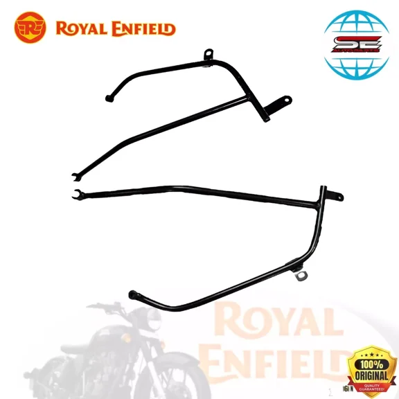 Royal Enfield mudguard carrier lh & rh mod black for bullet 350/500