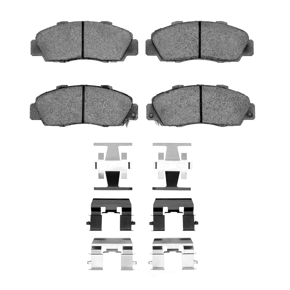 Dynamic Friction Company 1600-0503-01 DFC EURO 5000 Ceramic Brake Pads and Hardware Kit