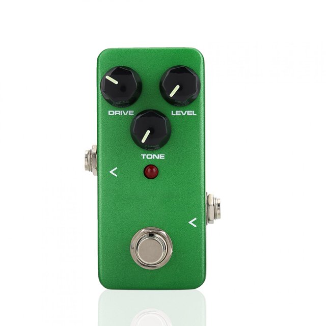 Overdrive Guitar Pedal, LED Indicator Sturdy Durable Overdrive Effect Pedal AC Adapter Powered for Guitars