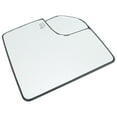 thumbnail image 2 of Side Mirror Glass, Weatherproof Wing Mirror Glass With Spotter For Car Left, 2 of 8
