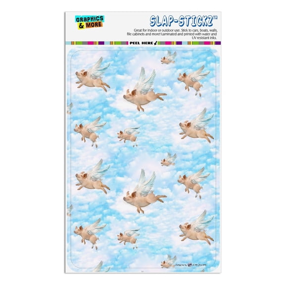 Pigs Could Fly Flying Clouds Sky Pattern Home Business Office Sign