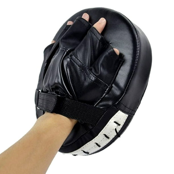 Lot Immoraliteit Getuigen Boxing Pads Focus Mitts | Curved Hook and Jab Target Hand Pads | Great for  MMA, Muay Thai, Kickboxing, Martial Arts, Karate Training | Padded  Punching, Coaching Strike Shield - Walmart.com