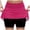 Hot Pink, variant on Women Athletic Skorts Hight Waist Tummy Control Tennis Yoga Casual Gym Running Plus Size Activewear (Orange, XXL)