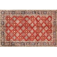 thumbnail image 1 of Ahgly Company Machine Washable Indoor Rectangle Traditional Red Area Rugs, 5' x 7', 1 of 7