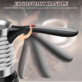 thumbnail image 3 of Turkish Coffee Maker, 17oz Stainless Steel Turkish Coffee Machine with Folding Handle, Electric Coffee Pot for Tea & Hot Drinks, 5 to 6 Cups Capacity (Silver), 3 of 7