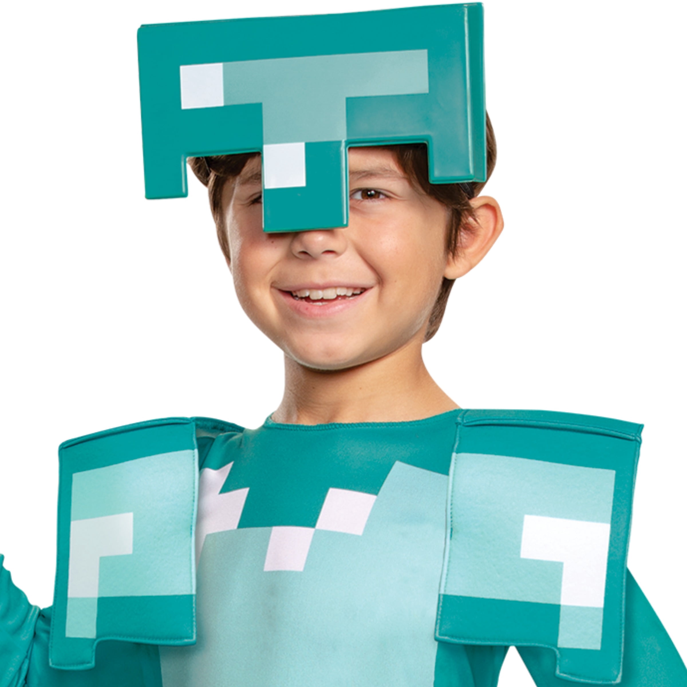 Minecraft Diamond Armor Halloween Costume for Children, Boys Size M (8), by Disguise
