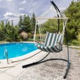 thumbnail image 2 of Sorbus Steel Hammock C-Stand, 2 of 5