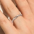 thumbnail image 4 of 10K Rose GoldTwisted Vine Wedding Ring, 4 of 4