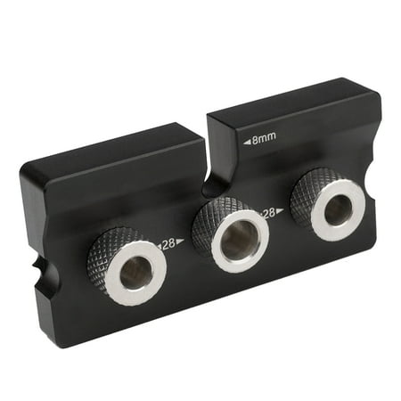 

8/10mm Drill Guide Punch Locator 3 in 1 Woodworking Hole Locator for Carpentry