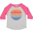 thumbnail image 3 of Inktastic Lake Placid Retro Sunset Boys or Girls Toddler T-Shirt, 3 of 5