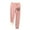 Pink, variant on jsaierl Fleece Lined Sweatpants Women Petite Warm Thick Pants Sherpa Elastic Waist Trousers Drawstring Casual Athletic Joggers Sweatpants with Pockets