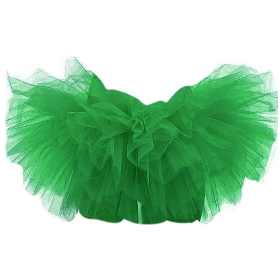 YUNAFFT Skirt for Women Plus Size Clearance Women Mesh Tulle Skirt Princess Elastic Skirt Adult Short Tu Dancing Skirt