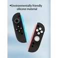 thumbnail image 5 of Thumb Grips for Switch 2,Cute Color 10 PCS Joystick Cap, Made Environmentally Friendly Silicone Material, Anti Slip and Sweat Proof,Black White., 5 of 12