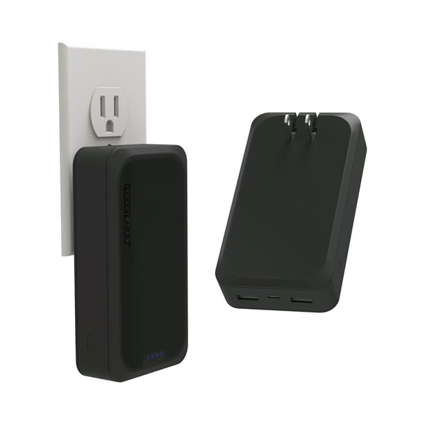 Pocket Juice Endurance AC 10,000mAh, Portable Power Bank Charger with