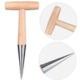 thumbnail image 2 of Planting Loosen Soil Accessory Plant Wood Handle Tools Hole Punch, 2 of 5