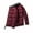 Wine, variant on XMMSWDLA 2022 Men Tops Winter Coat Down Cotton Jacket Solid Color Short Coat Stand Collar Cotton Jacket
