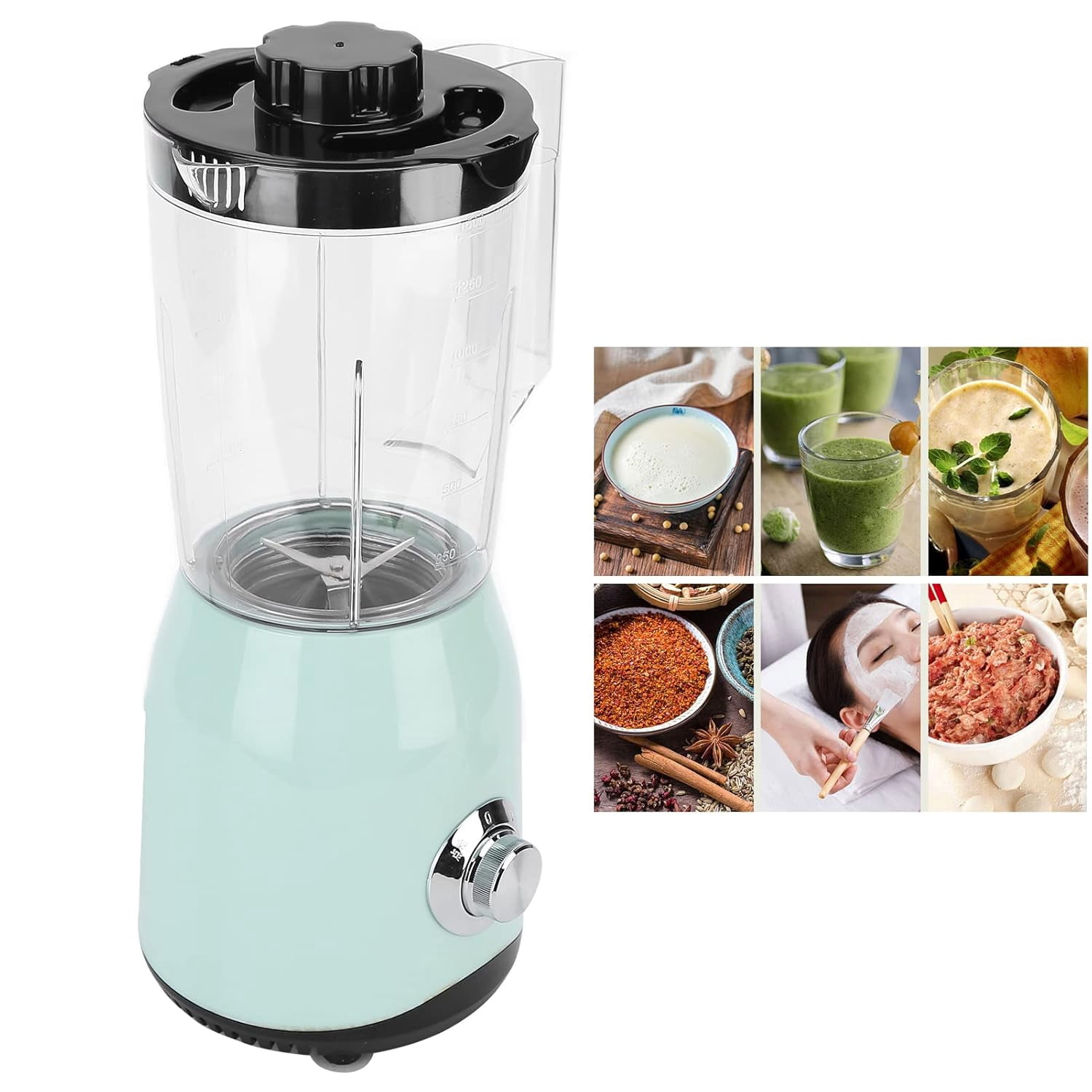Smoothie Blender for Shakes and Smoothies,110v Portable Blender and Coffee Grinder for Kitchen, Countertop Blenders Smoothie Maker,Blenders for Kitchen Clearance